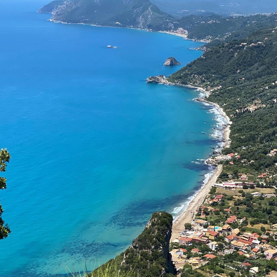 Sebastian'S - Agios Gordios Beach Daire Dış mekan fotoğraf